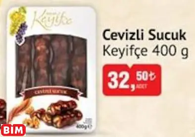 KEYİFÇE  CEVİZLİ SUCUK